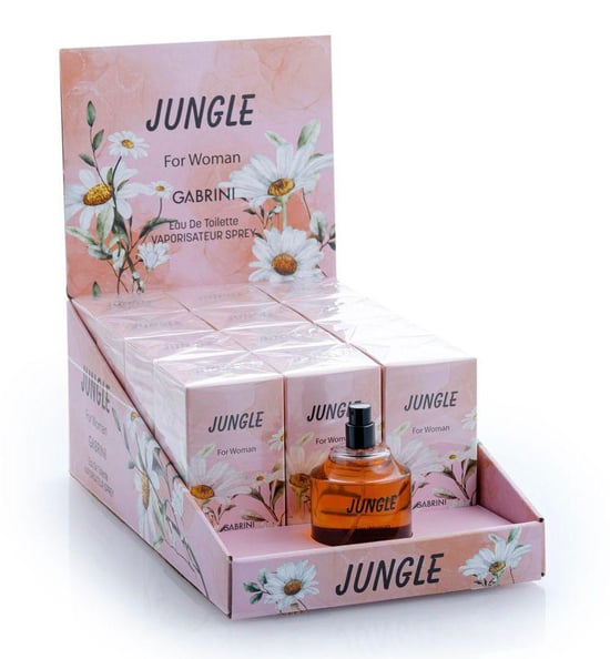 Gabrini bayan Edt jungle  100Ml. 12+1 tester