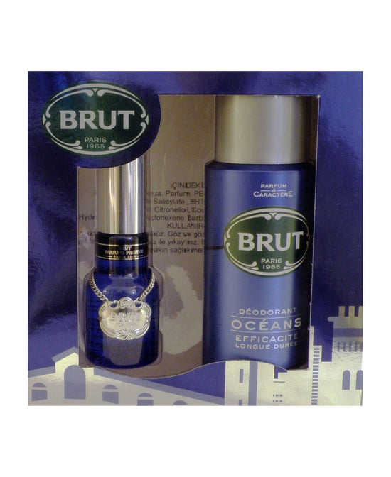 Brut Oceans Madalyon 30 Ml + Deodarant 150 Ml - Aktüel