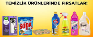 Uygun Fiyatlı Temizlik Ürünleri! kampanya resmi
