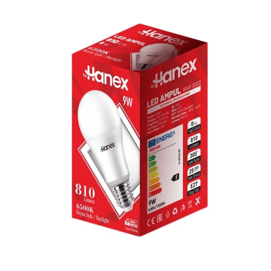 BYHANEX HNX-3002 LED AMPUL 9W BEYAZ