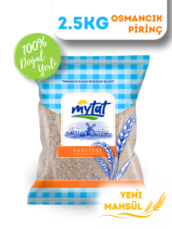 Mytat Doğal Yerli Üretim Osmancık Pirinç 2.5 kg