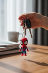 Spiderman Figürlü Hareketli Anahtarlık