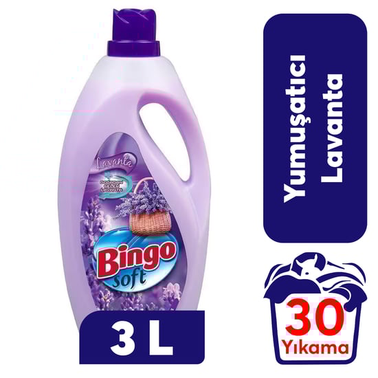 Bingo Soft Sıvı Deterjan Lavanta  3 Lt