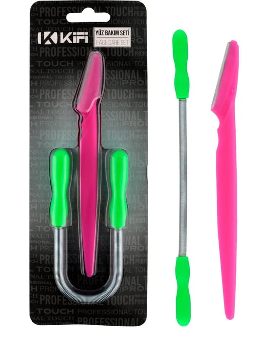 Kifi Yüz Bakım Seti - Kaş Usturuası + Epilatör