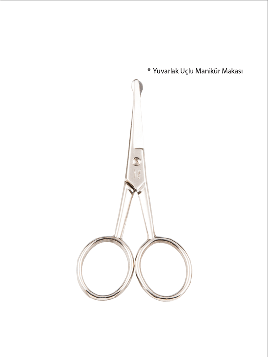 Titania Yuvarlak Uçlu Manikür Makası