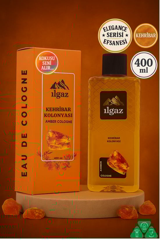 Ilgaz Kehribar Kolonyası 80 Derece 400 Ml