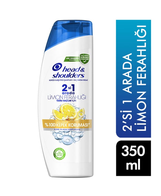 Head&Shoulders Şampuan 350 ml 2si 1 Arada Limon Tazeliği