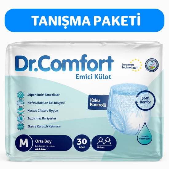 DR. Comfort Emici Külot Medium 30'lu  (70x120cm)