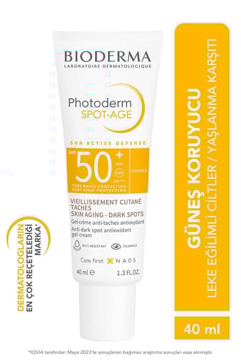 Bioderma Photoderm Yaşlanma Karşıtı Güneş Kremi SPF 50+ 40 ml