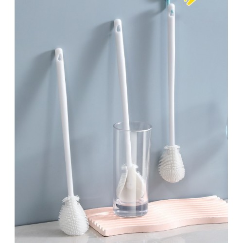 DİYARI FIRSAT Kavanoz ve Biberon Yıkama Fırçası Silikon Beyaz