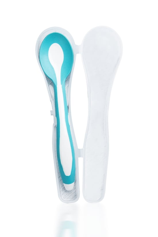 Wee Baby Taşıma Kutulu Mama Kaşığı 