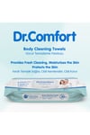 Dr. Comfort Vücut Temizlik  Havlusu 50'li