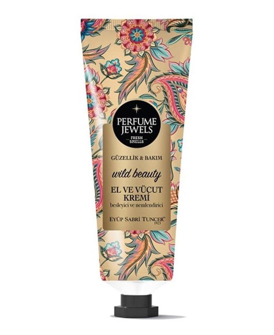 parfüme jewels el ve vücüt kremi 50 ml,wild beauty,el ve yüz kremi,kremler,kozmetik ürünleri 50 ml,yüz bakımı,el bakımı,cilt bakımı,toptan satın al,toptan tr