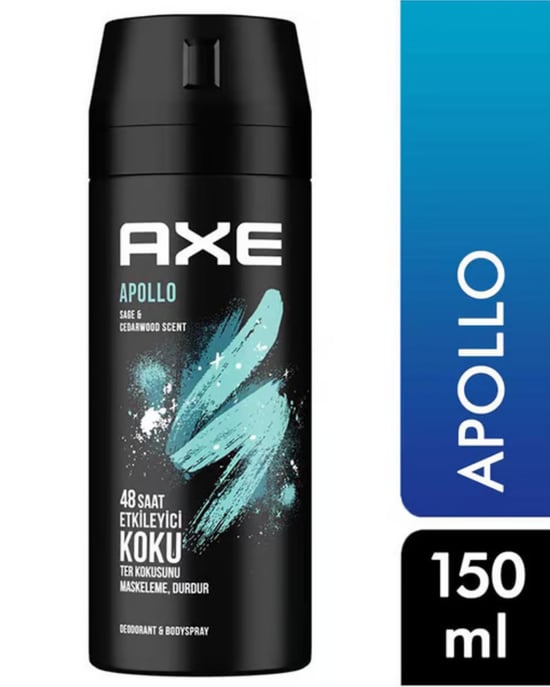 Axe,Axe Deodorant Sprey erkek 150 ml Apollo,apollo,sprey,erkek,deodorant,sprey,kozmetik ürünleri,doedorant fiyatları,doedorant çeşitleri,rexona deodorant fiyatları,toptan kozmetik,toptan satın al,toptantr,toptan mağazacılık