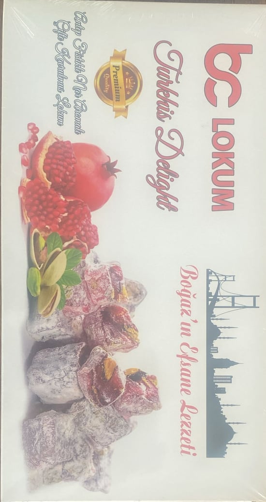Eyyübi Bc Antep Fıstıklı Nar Aromalı Lokum 500 Gr