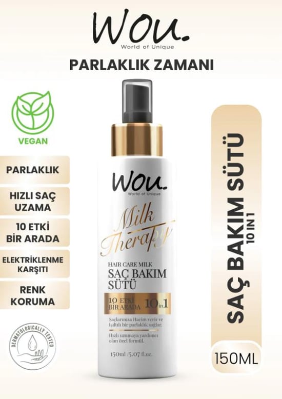 Wou Saç Bakım Sütü 150ml