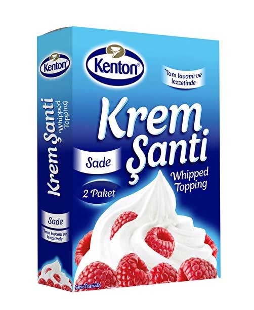 Kenton Krem Şanti Sade 2'li Paket 150 g