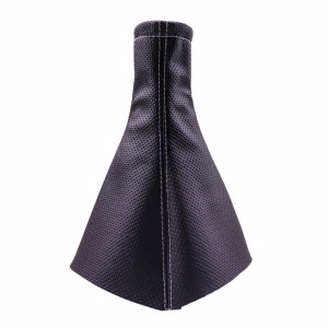 P Parla Tüm Araçlara Uyumlu Vites Körüğü Siyah Vinil Gri Dikiş