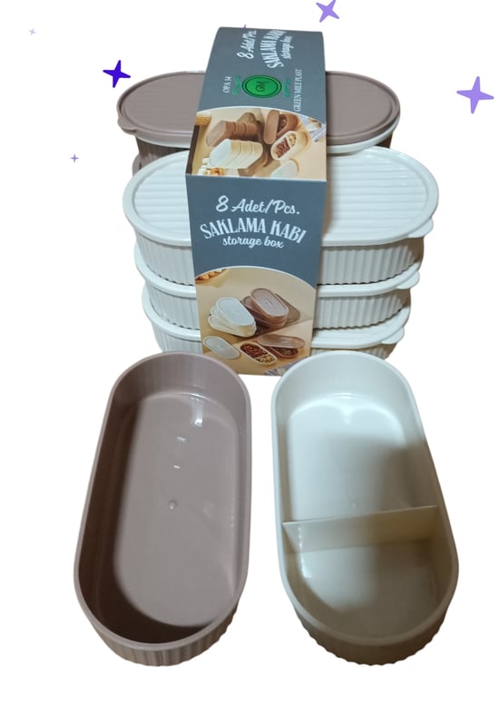 Opa  8'Li Saklama Seti-Saklama Kabı