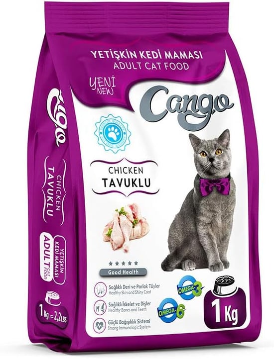 Cango  Yavru Kedi̇ Mamasi Tavuklu 1 Kg 16lı