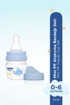 Wee Baby Mini PP Alıştırma Bardağı Seti 30 Ml Mavi