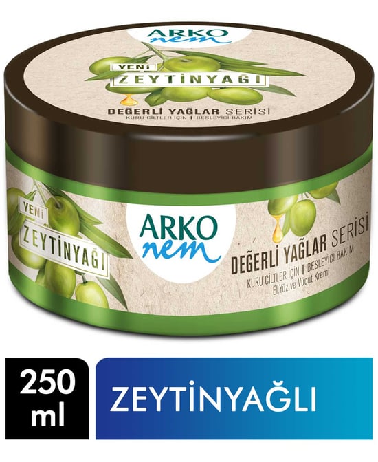 Arko Nem Zeytinyağlı Krem  250 ml