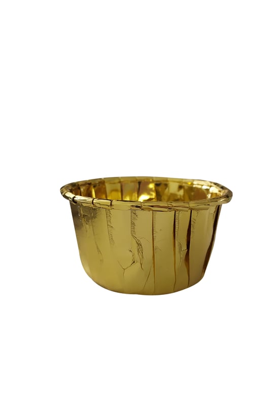 Dolphin Muffin-Kek Kapsülü Altın 25 Adet