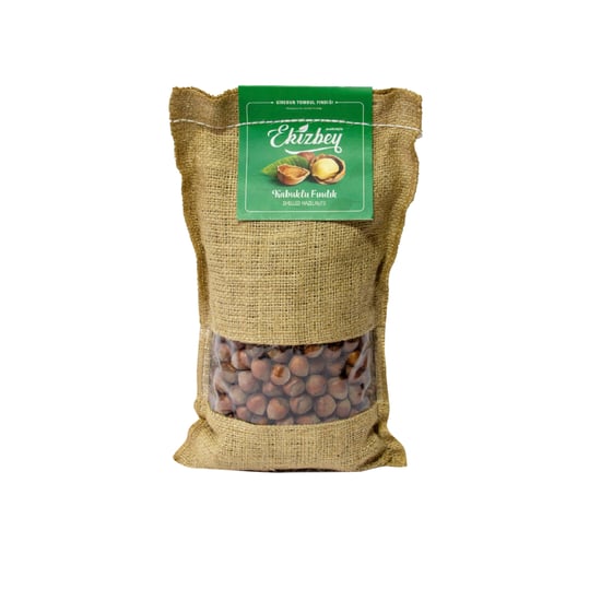 Ekizbey 1 Kg Kabuklu Fındık Jüt Çuval