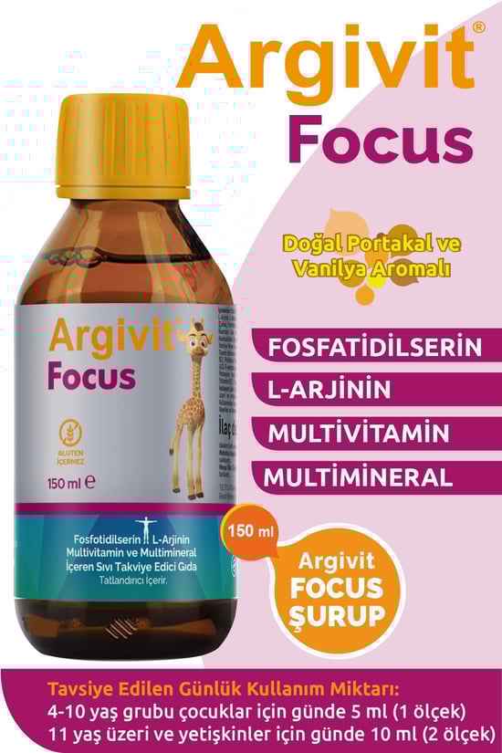 Argivit Focus Şurup 150 ml