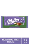 Milka Fındıklı Çikolata 80gr - 5 adet