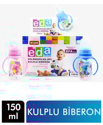 Lüx Eda Bebe 150 ml Kulplu Biberon Kutulu,biberon kutu,biberon kutu fiyatları,biberon fiyatları,anne bebek,biberon,toptan satın al,toptantr,toptan mağazacılık,online toptan mağazacılık