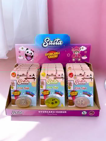 Sasta Doğal Sabun Find Toys 24 *2 48 li