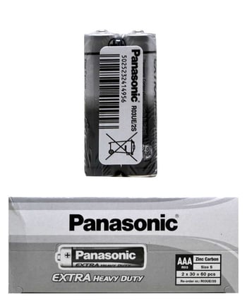 Panasonic Pil AAA 2 x 30'lu Paket İnce Kalem