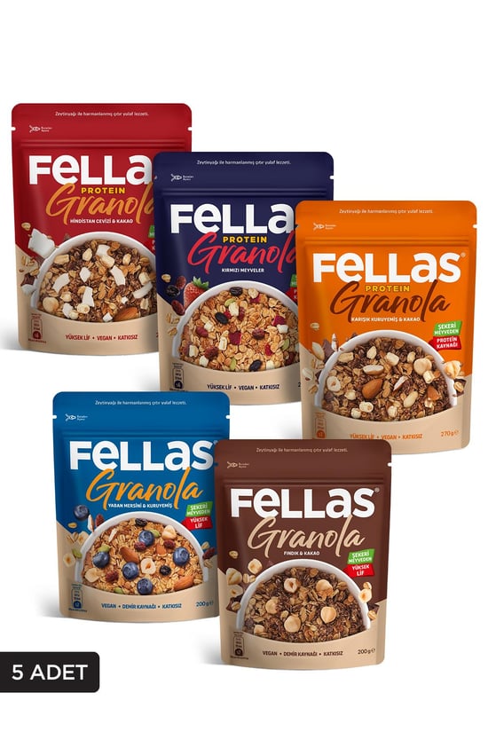 Fellas Granola Süper 5'li Paket