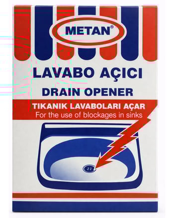Metan Lavabo Açıcı 40 gr x 12 Adet