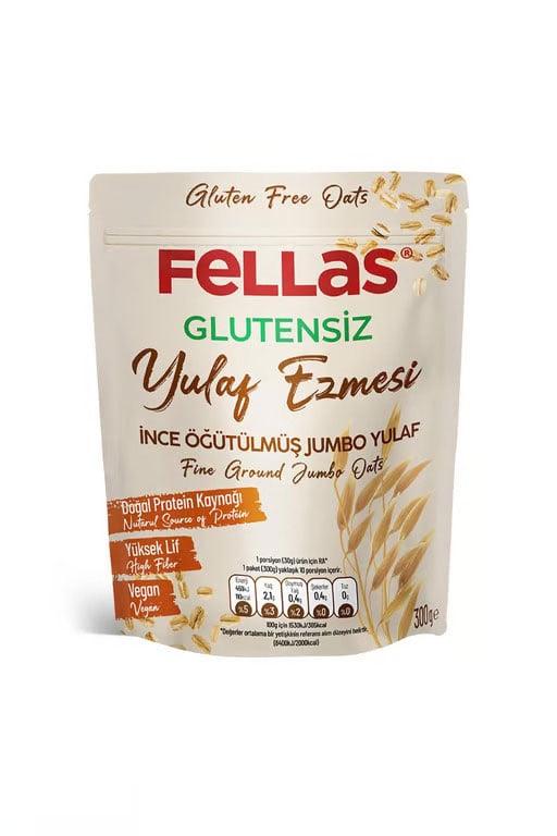 Fellas Glutensiz Yulaf Ezmesi 300g