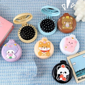 Desenli Karikatür Sevimli Cep Katlanır Tarak