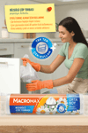 Macromax Büzgülü Çöp Torbası Orta Boy (55x60cm) Papatya Kokulu 15 Adet Süper Ekonomik Paket