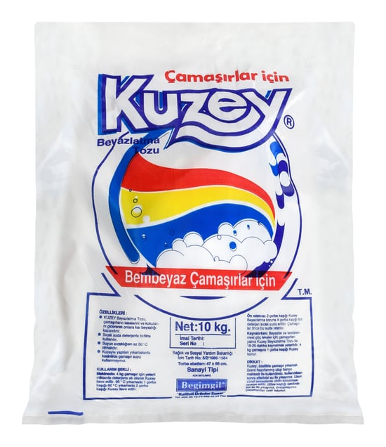 Kuzey Çamaşır Beyazlatma Tozu Eko 10 Kg