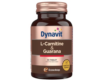 Eczacıbaşı Dynavit L-carnitine Ve Guarana Takviye Edici Gıda 30 Tablet