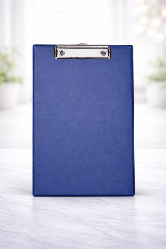 İMMA SEKRETER BLOK KAPAKSIZ PVC. A4 MAVİ