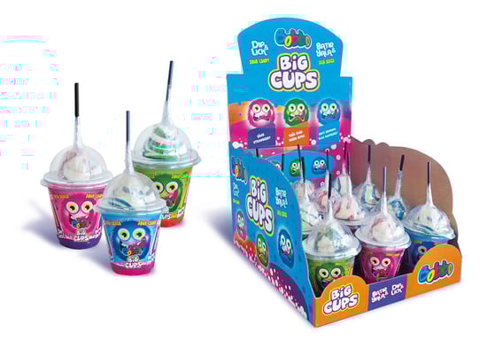 Bobbo Toz Jely Bardak 45 Gr Lolıpop Şeker