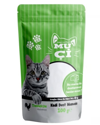 Muçi Dost Maması Kedi Tavuklu Kuru Mama 100 Gr