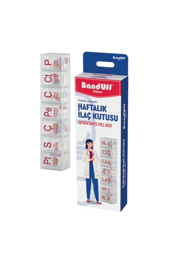 Banduff Haftalık İlaç Kutusu