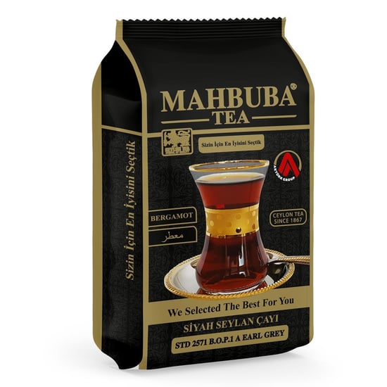 Mahbuba STD 2571 Earl Grey Bergamot Aromalı İthal Seylan Sri Lanka Ceylon Kaçak Siyah Yaprak Çayı 200gr