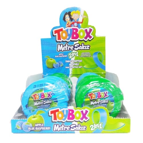 Toybox Metre Sakız 28 gr Elma Ahududu