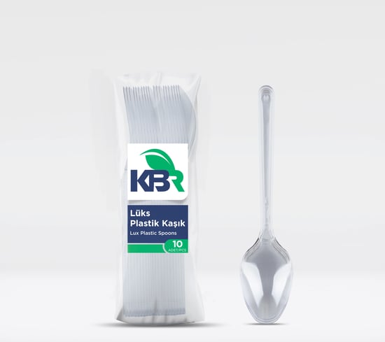 KBR Plastik Kaşık 10 Lu