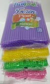 Burpak Frozen Plastik Pipet 7mm x 22cm - 100 Adet
