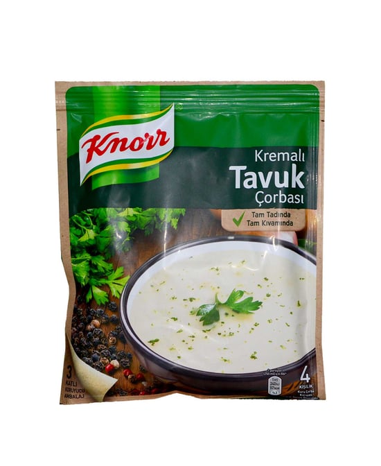 Knorr Çorba 65 gr 12'li Paket Kremalı Tavuk