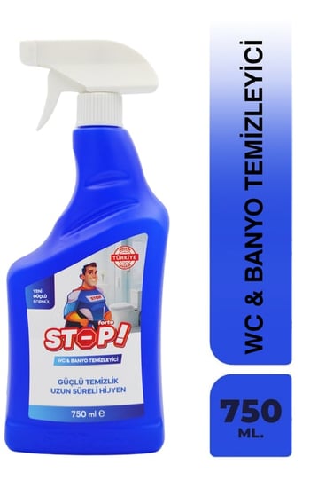 STOP Forte Tuvalet/WC ve Banyo Temizleyici 750 ml